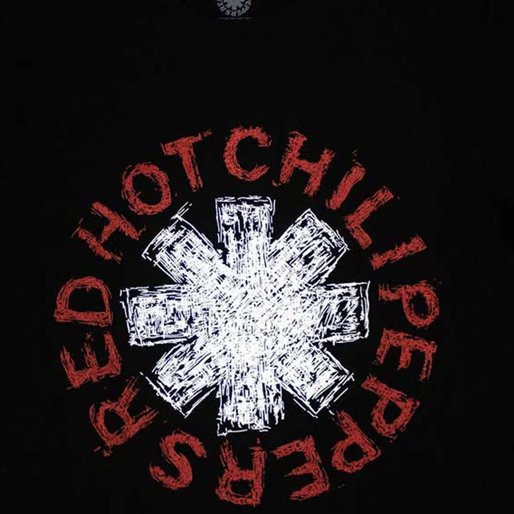 Red Hot Chili Peppers Scribble Asterisk T Shirt sold by Paradiso Clothing product image thumbnail 2