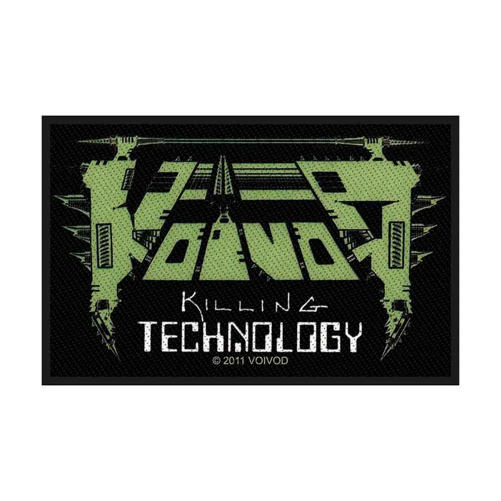 Voivod Killing Technology new Official woven Patch (10cm x 7cm) sold by Paradiso Clothing
