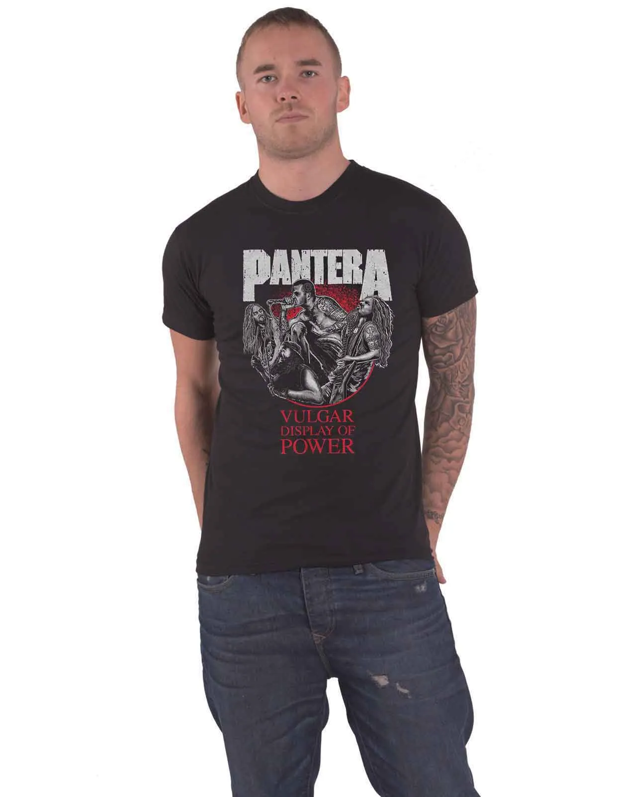 Pantera Vulgar Display Of Power 30th Annivesary T Shirt sold by Paradiso Clothing