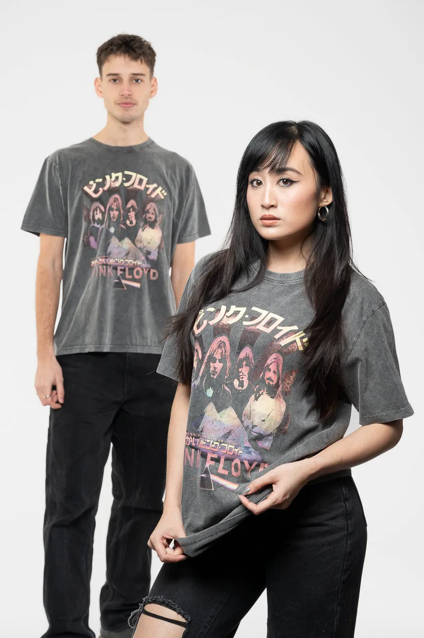 Pink Floyd Japan Poster Limited Edition 999 Only Premium Wash T Shirt sold by Paradiso Clothing product image thumbnail 5