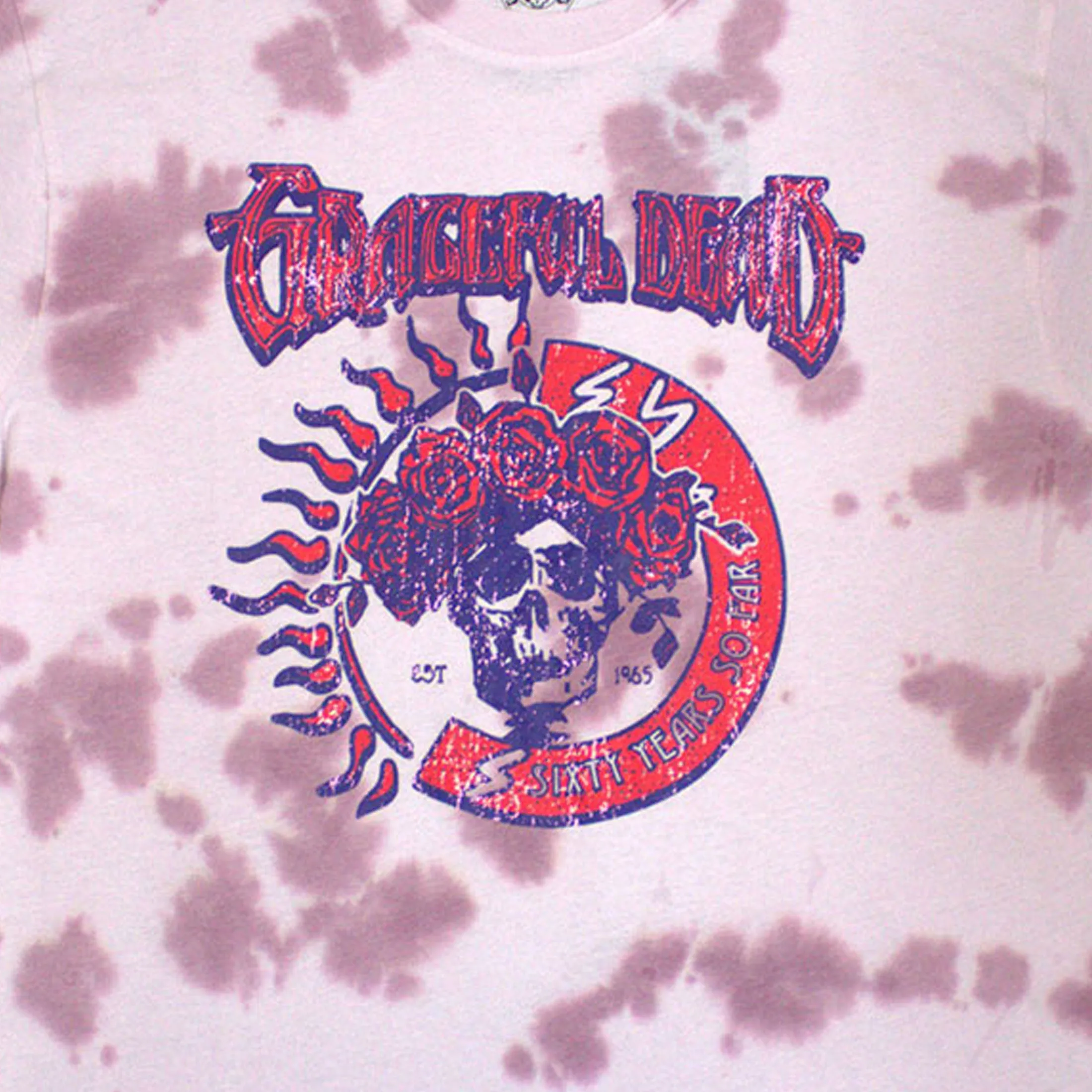 Grateful Dead 60 Years So Far Tie Dye T Shirt sold by Paradiso Clothing product image thumbnail 2