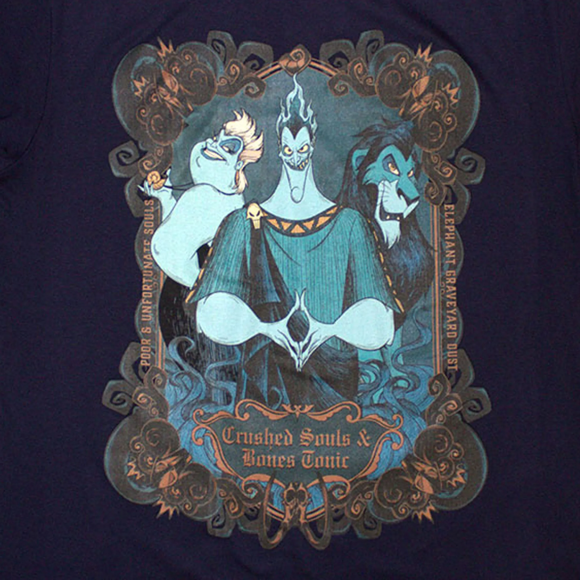 Disney Villains Crushed Souls T Shirt sold by Paradiso Clothing product image thumbnail 2