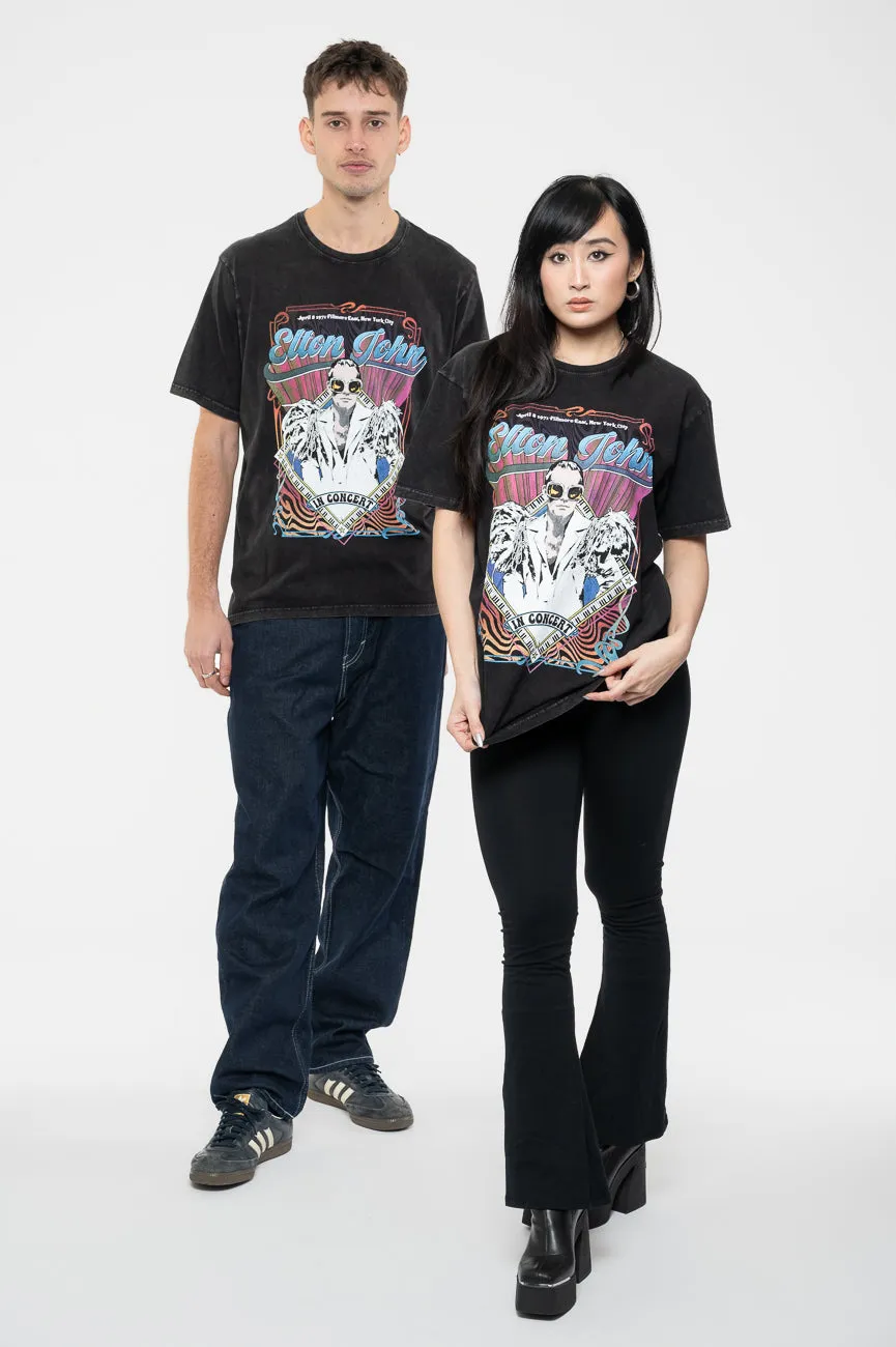 Elton John Psych Vintage Limited Edition 999 Only Premium Wash T Shirt sold by Paradiso Clothing product image thumbnail 2