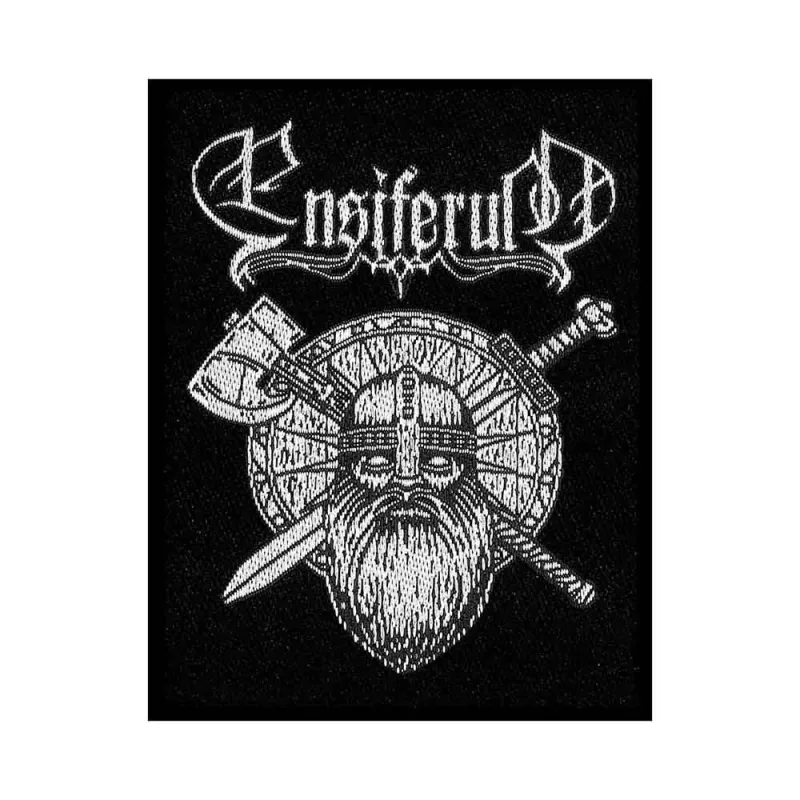 Ensiferum Standard Patch Sword and Axe new Official Black made by Paradiso Clothing