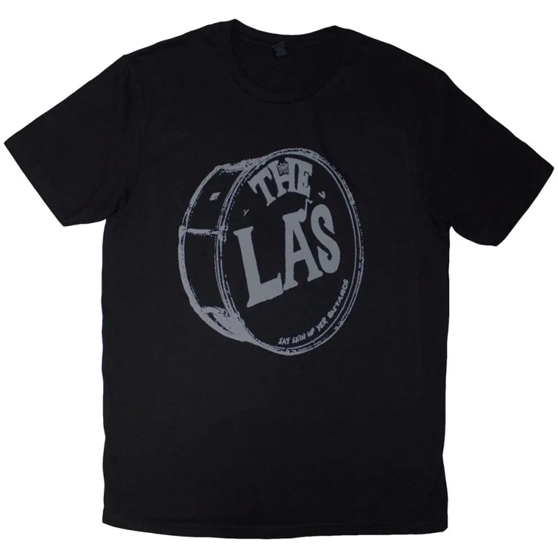 The LA's Grey Drum Head Logo T Shirt made by Paradiso Clothing