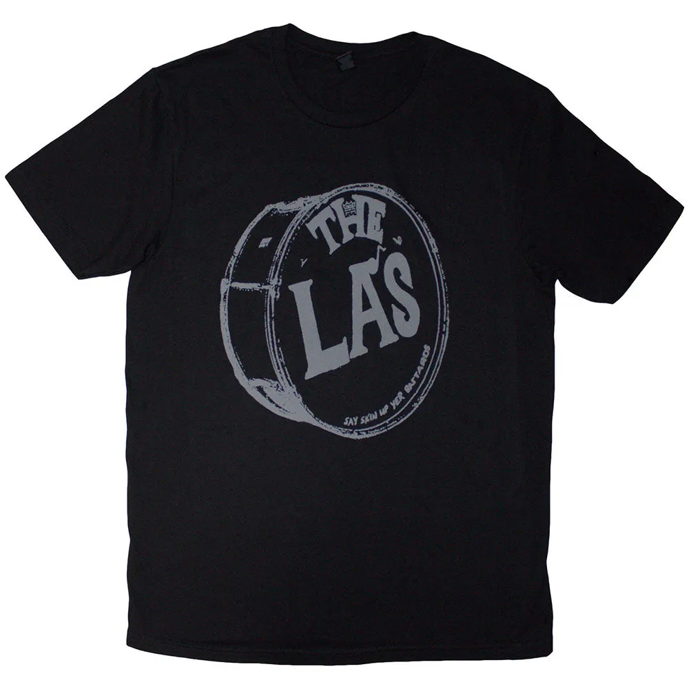 The LA's Grey Drum Head Logo T Shirt sold by Paradiso Clothing
