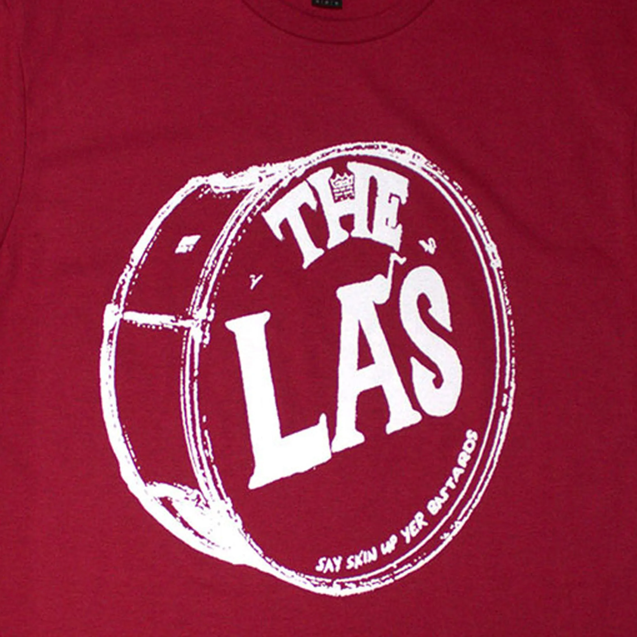 The LA's White Drum Head Logo T Shirt sold by Paradiso Clothing product image thumbnail 2
