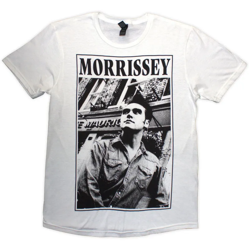 Morrissey Maurice B&W Photo T Shirt made by Paradiso Clothing