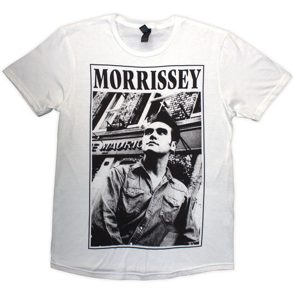 Morrissey Maurice B&W Photo T Shirt sold by Paradiso Clothing