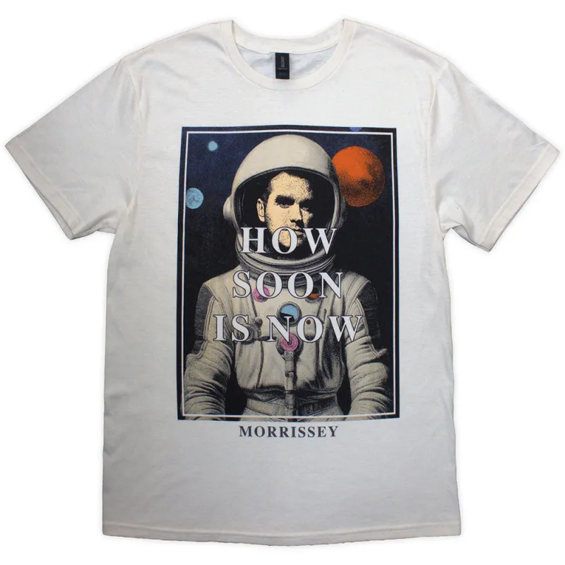 Morrissey How Soon Is Now? T Shirt made by Paradiso Clothing