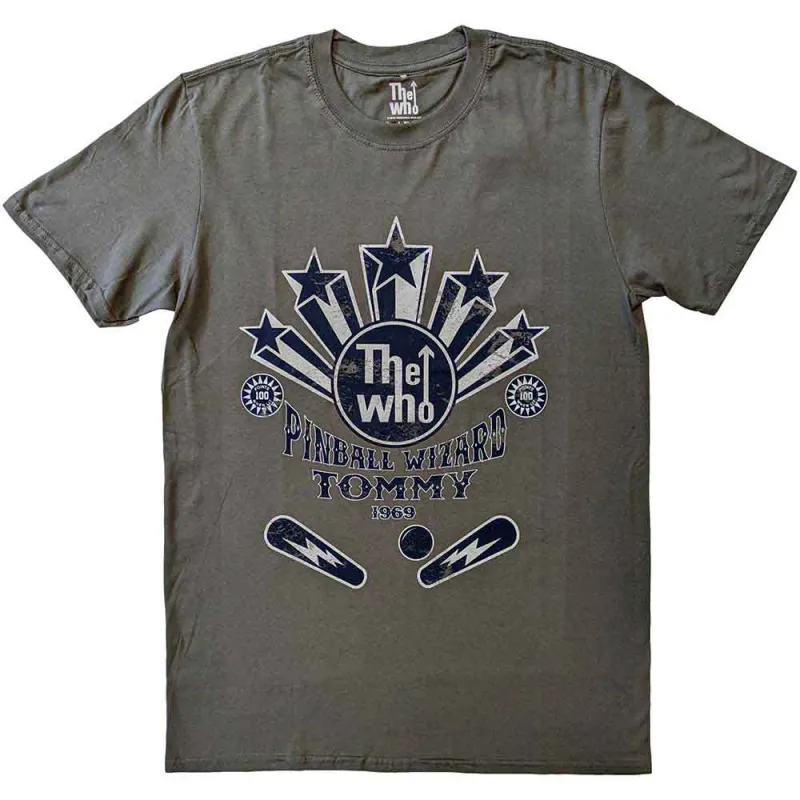 The Who Pinball Wizard Flippers T Shirt made by Paradiso Clothing