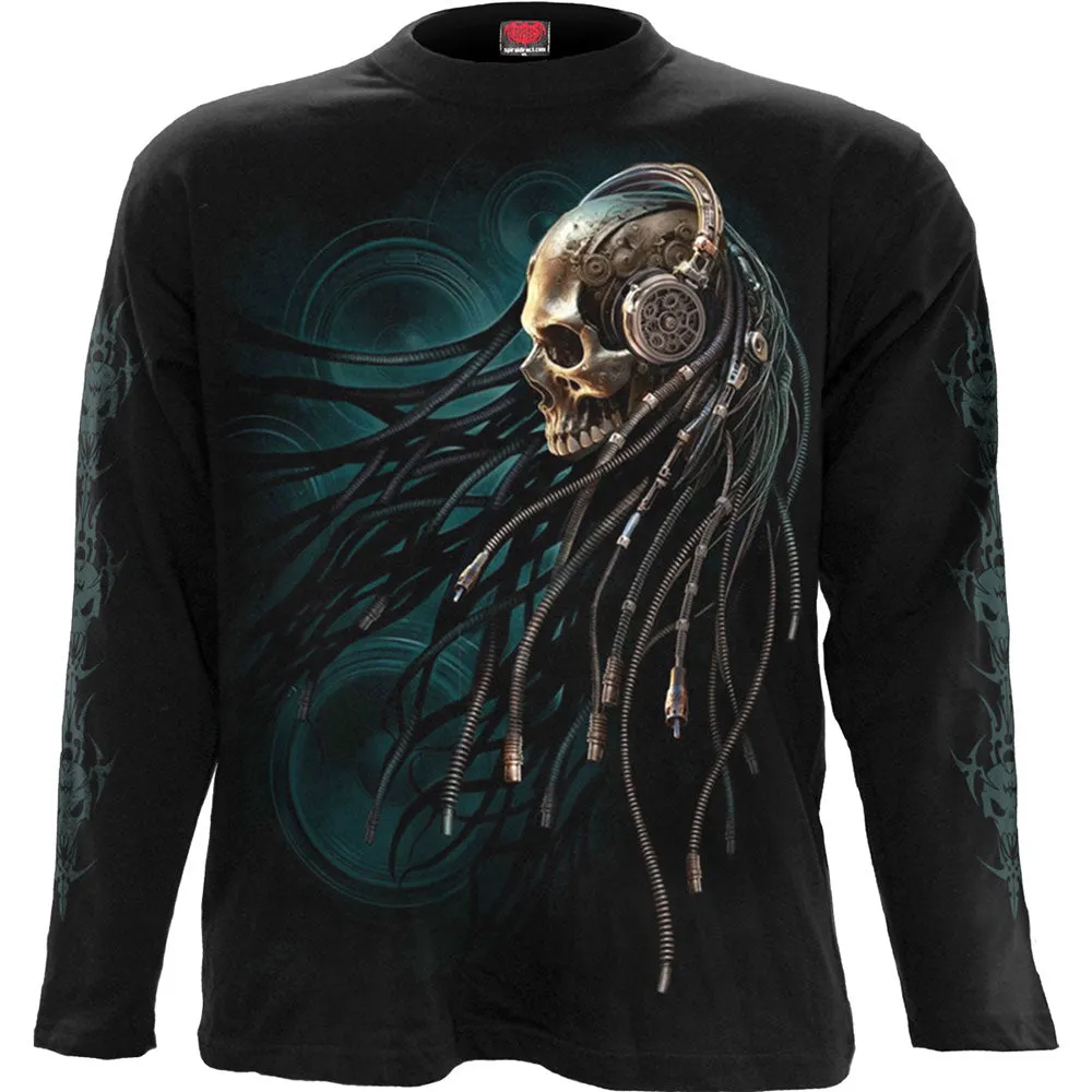 Spiral - DREAD ROCKS - Longsleeve T-Shirt Black sold by Paradiso Clothing product image thumbnail 3