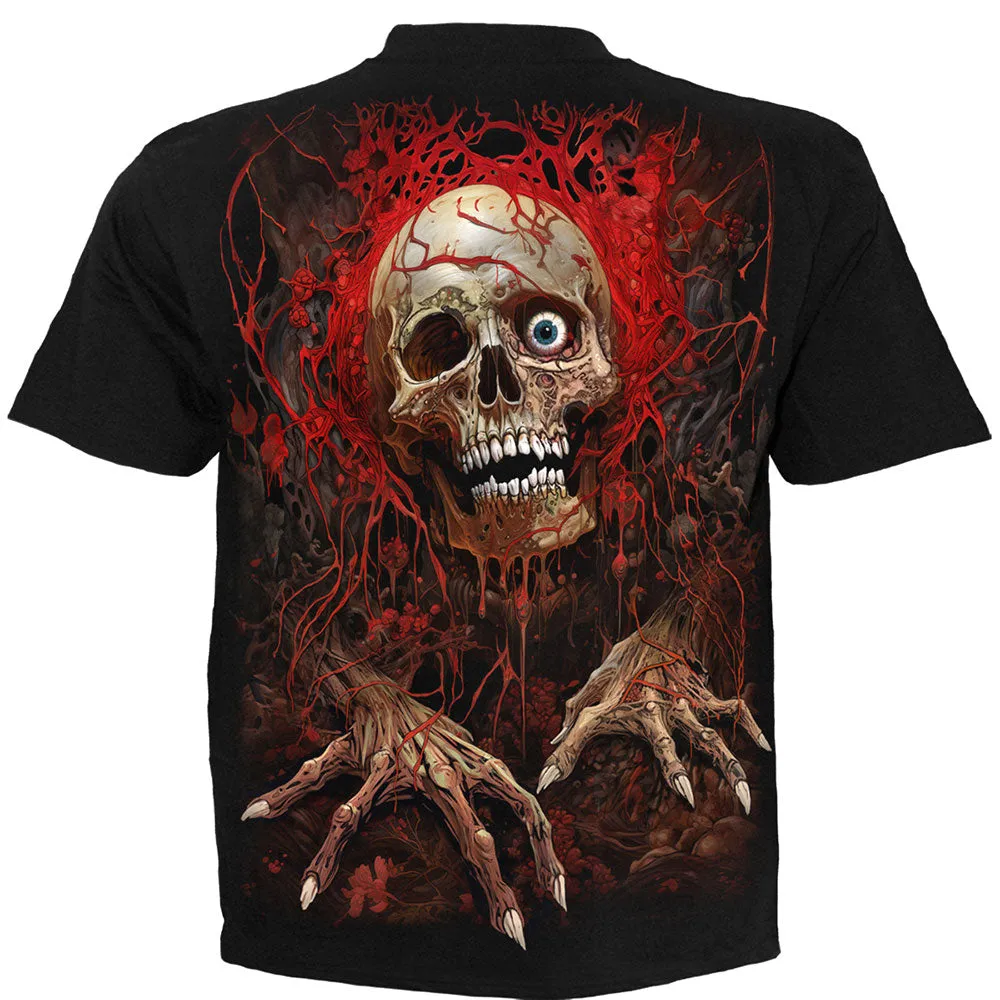 Spiral - CREEPING CURSE - T-Shirt Black sold by Paradiso Clothing product image thumbnail 4