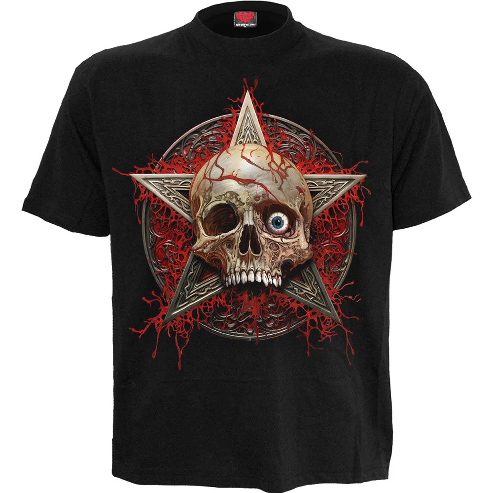 Spiral - CREEPING CURSE - T-Shirt Black sold by Paradiso Clothing product image thumbnail 3