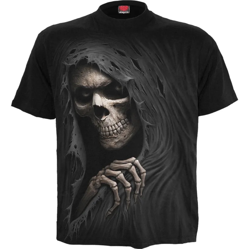 Spiral - GRIM RIPPER - T-Shirt Black made by Paradiso Clothing