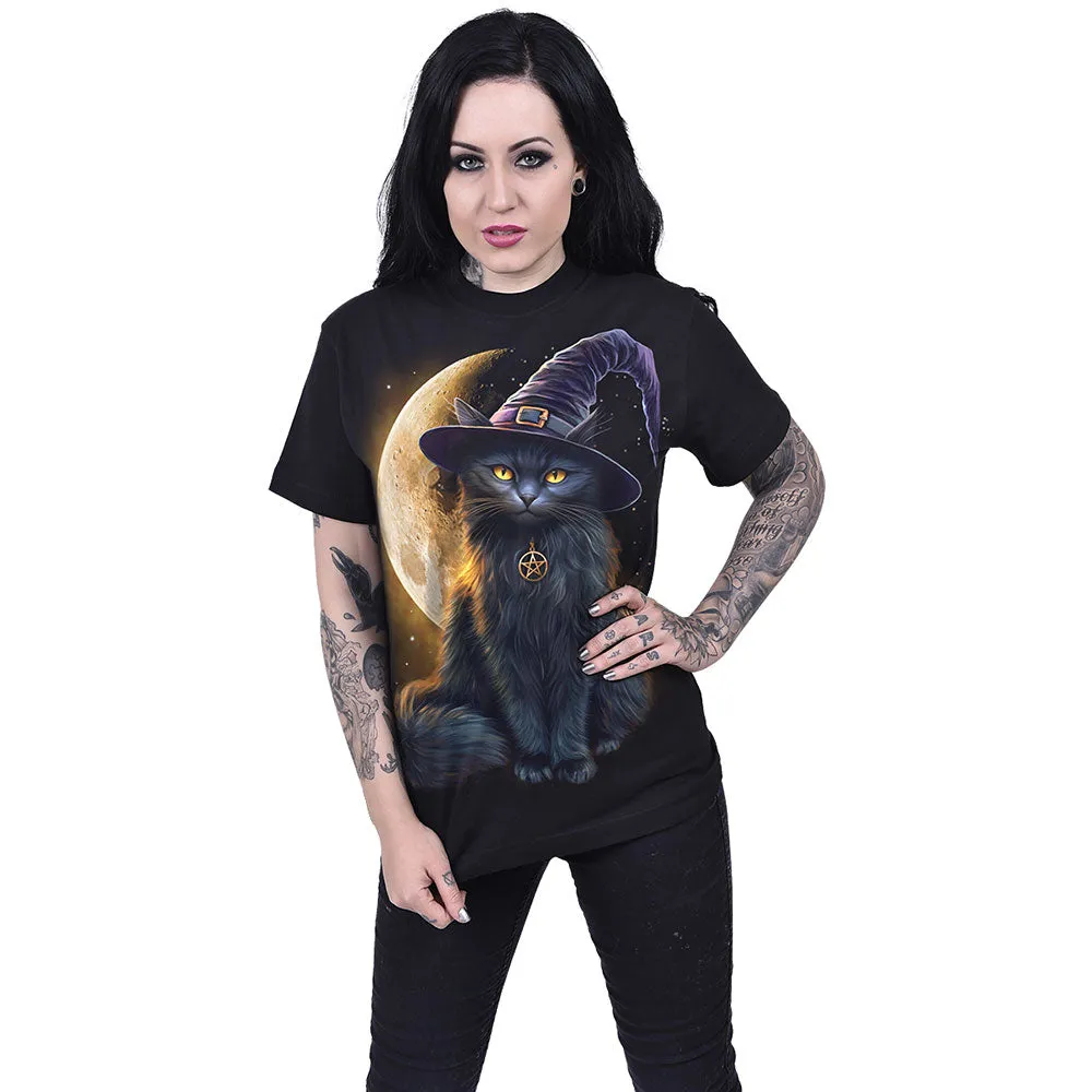 Spiral - FAMILIAR MAGIC - Front Print T-Shirt Black sold by Paradiso Clothing product image thumbnail 3