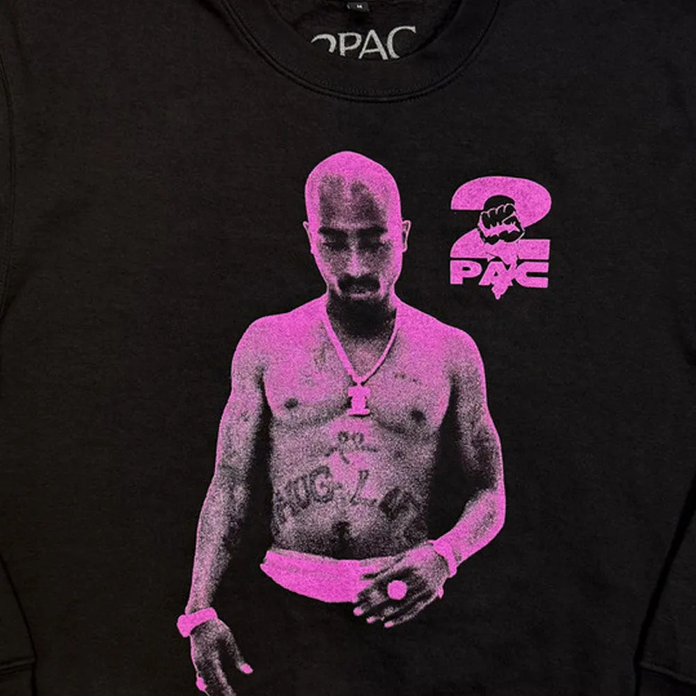 Tupac Thuglife Purple Sweatshirt sold by Paradiso Clothing product image thumbnail 2