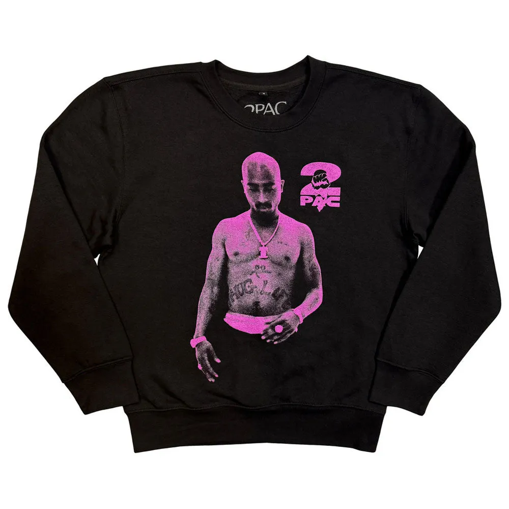 Tupac Thuglife Purple Sweatshirt sold by Paradiso Clothing