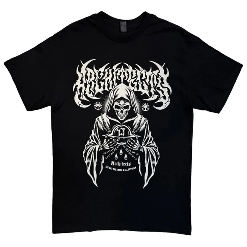 Architects The Sky The Earth Skeleton EU Tour 25 T Shirt made by Paradiso Clothing