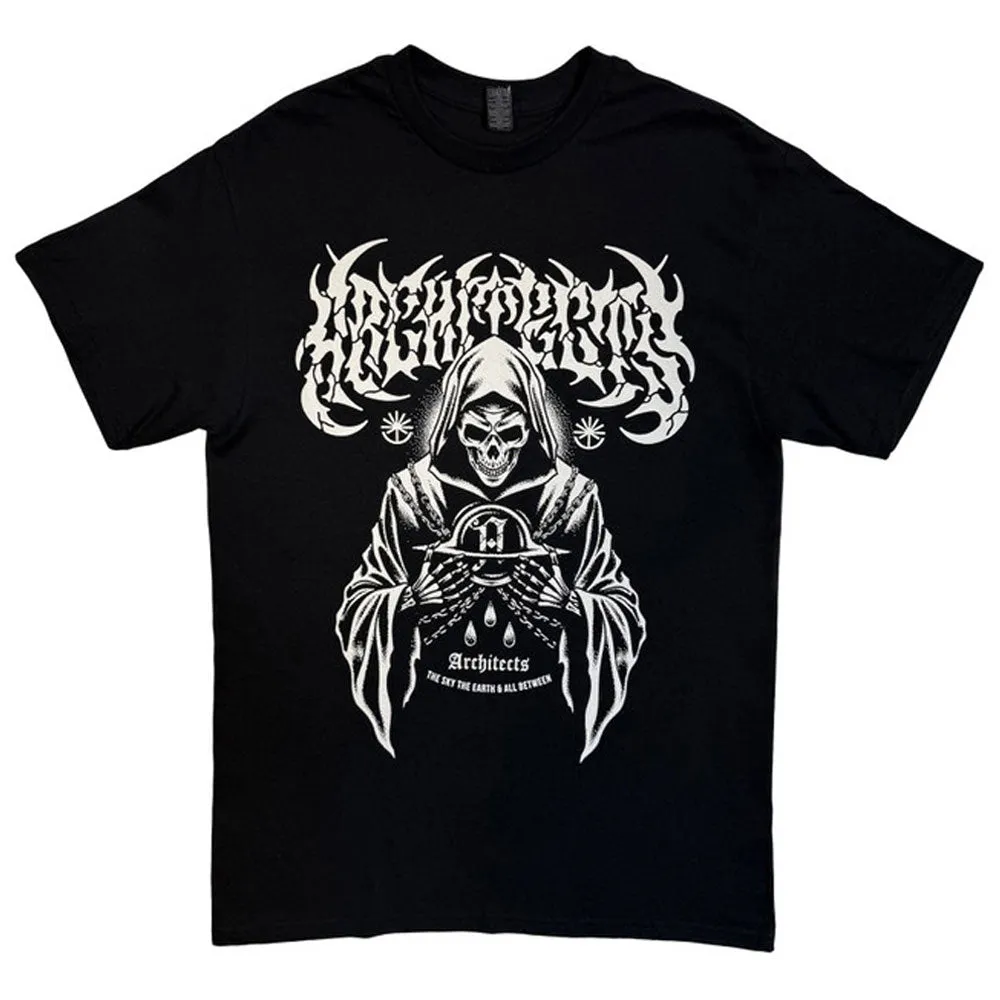 Architects The Sky The Earth Skeleton EU Tour 25 T Shirt sold by Paradiso Clothing