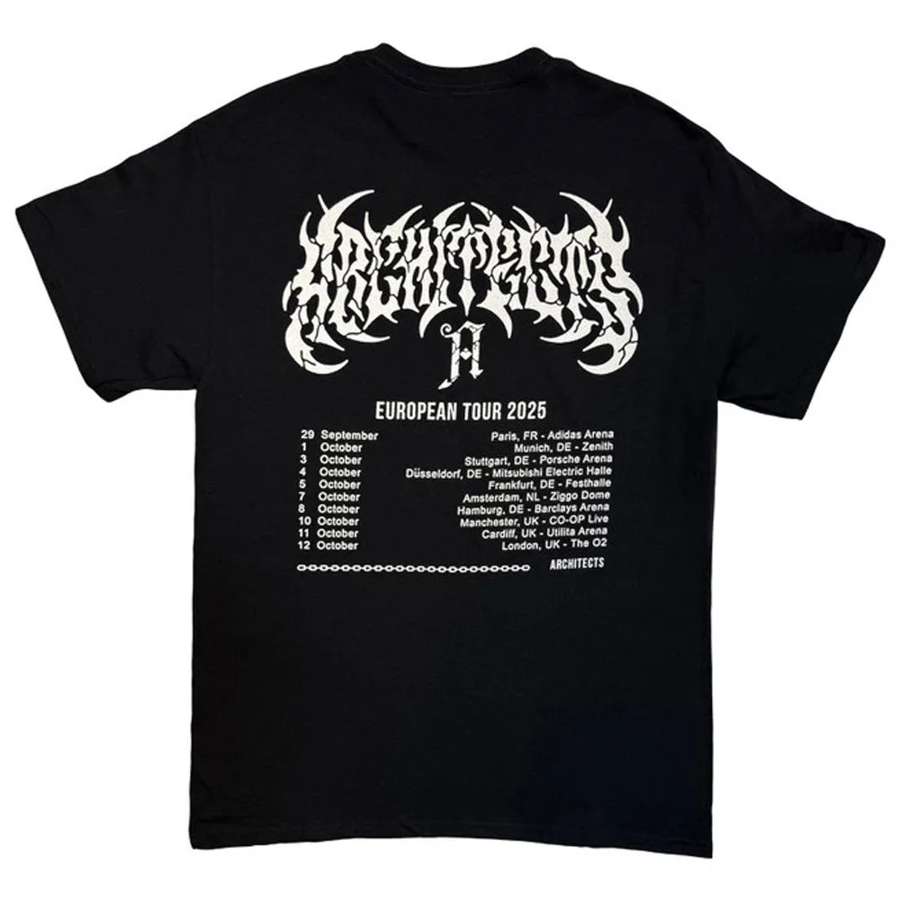 Architects The Sky The Earth Skeleton EU Tour 25 T Shirt sold by Paradiso Clothing product image thumbnail 2