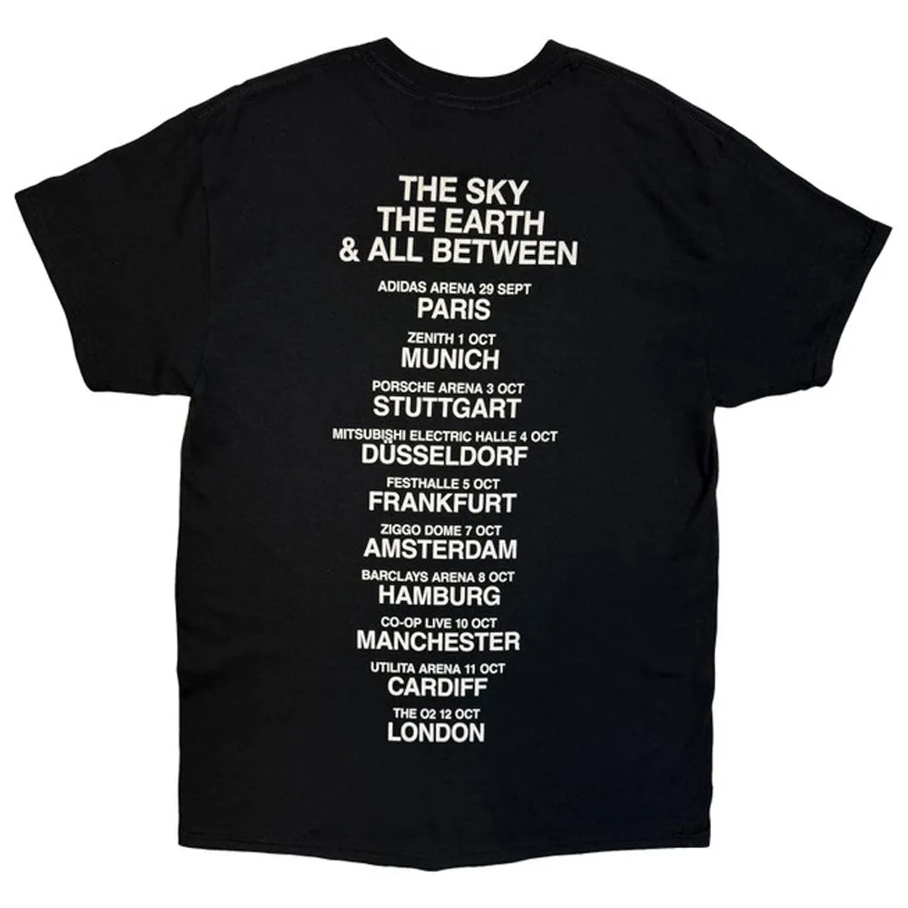 Architects The Sky The Earth EU Tour October 25 T Shirt sold by Paradiso Clothing product image thumbnail 2