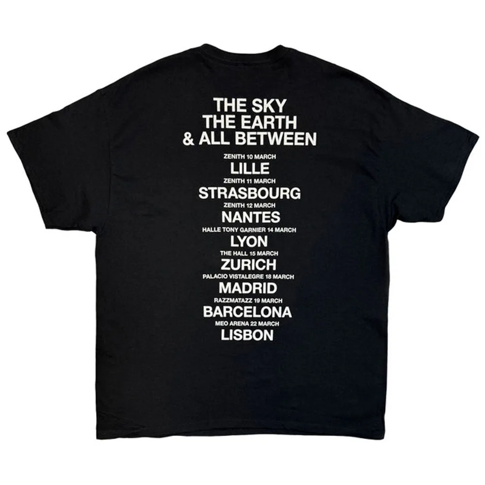 Architects The Sky The Earth EU Tour March 25 T Shirt sold by Paradiso Clothing product image thumbnail 2