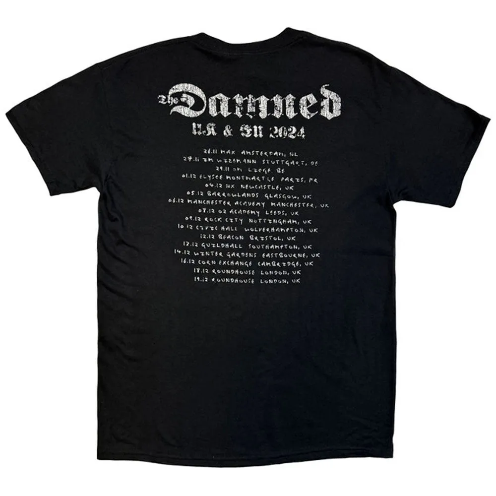 The Damned Photo UK And EU Tour 24 T Shirt sold by Paradiso Clothing product image thumbnail 2