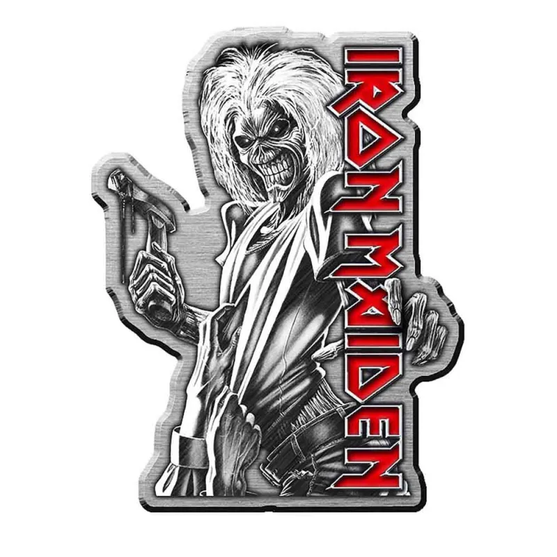 Iron Maiden Killers Pin Badge made by Paradiso Clothing