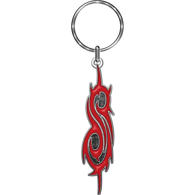 Slipknot Keyring Tribal Band Logo Keychain made by Paradiso Clothing