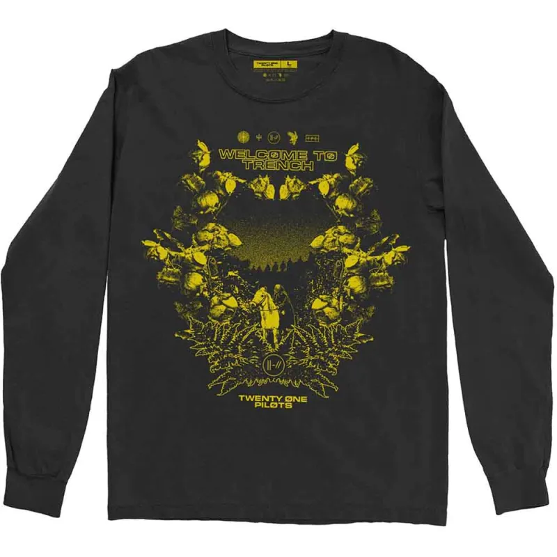 Twenty One Pilots Trench Scene Long Sleeve T Shirt made by Paradiso Clothing