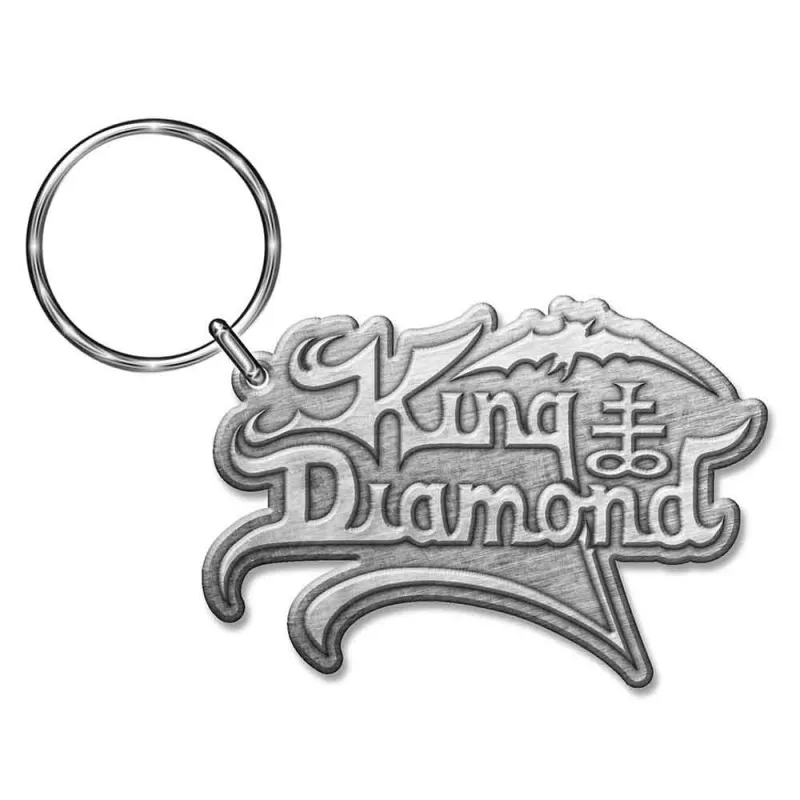 King Diamond Keyring Die Cast Relief Keychain made by Paradiso Clothing