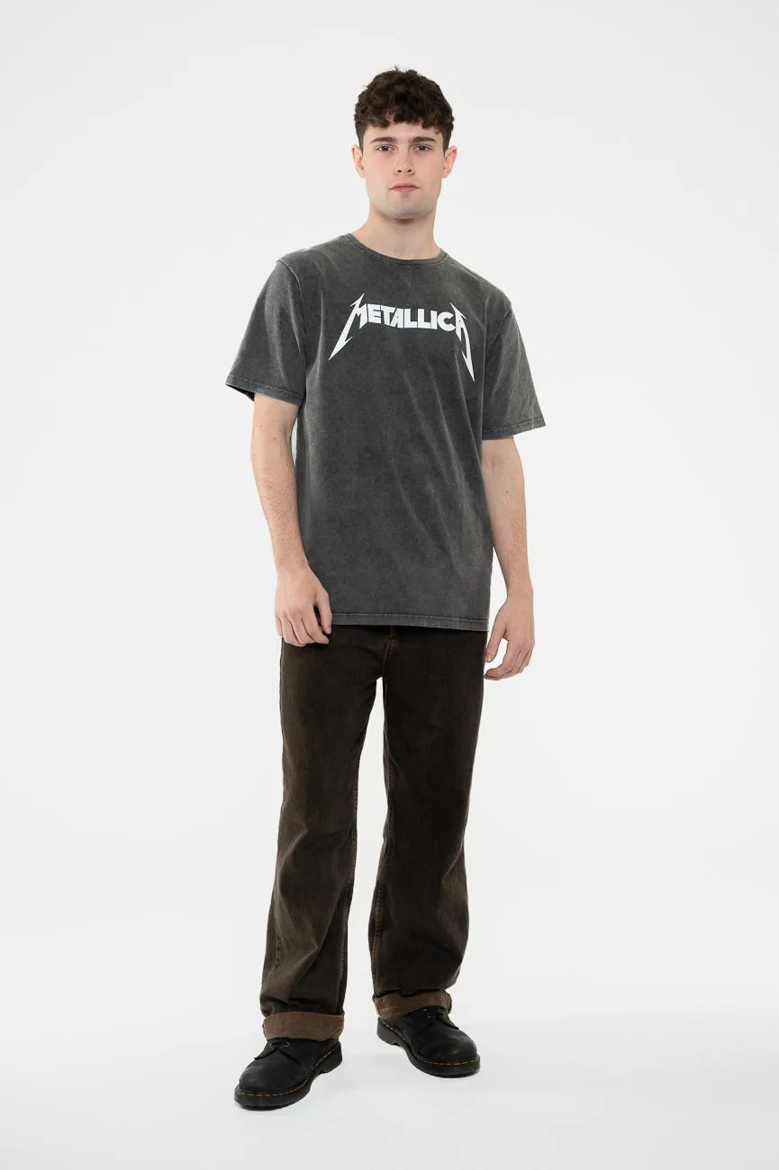 Metallica Band Logo Limited Edition 999 Only Premium Wash T Shirt sold by Paradiso Clothing product image thumbnail 2
