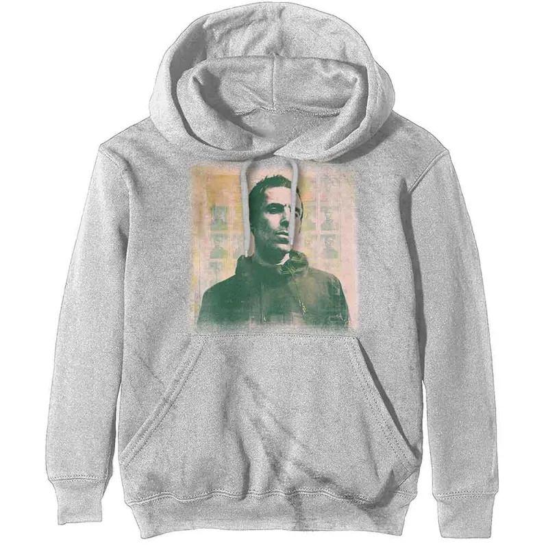 Liam Gallagher Hoodie Album Why Me Cover new Official Off White Pullover Unisex made by Paradiso Clothing