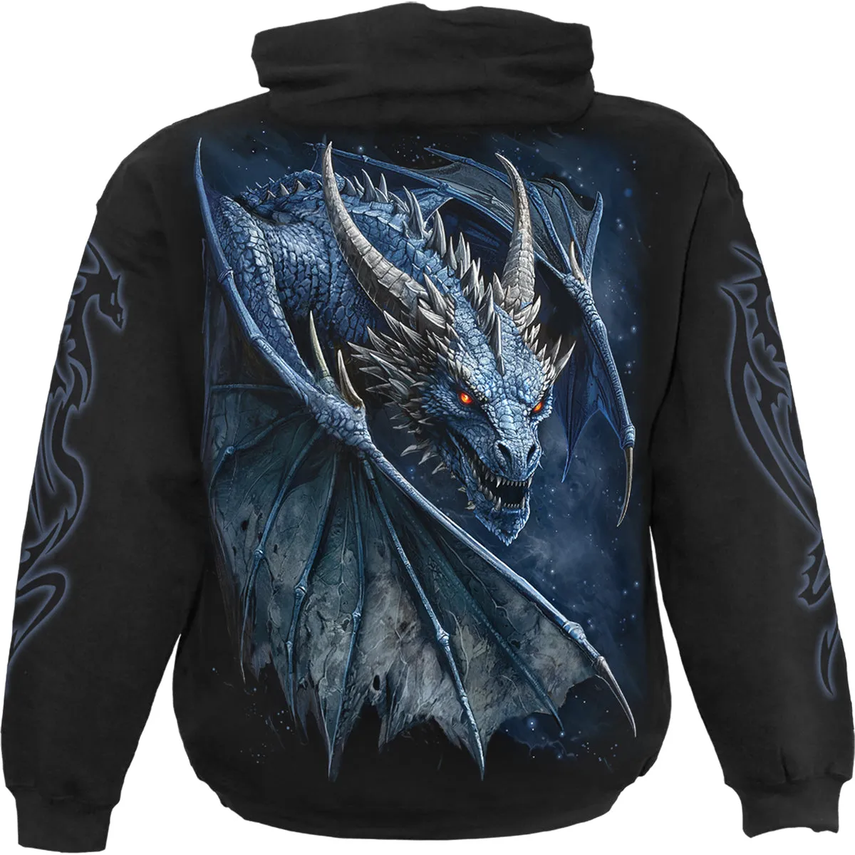 Spiral - STORM DRAGON - Hoody Black sold by Paradiso Clothing product image thumbnail 2