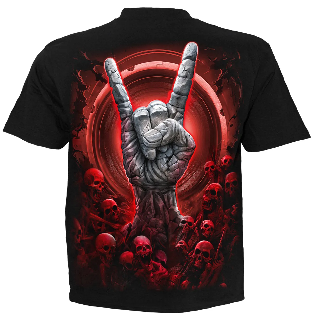 Spiral - TOMB OF ROCK - T-Shirt Black sold by Paradiso Clothing product image thumbnail 2