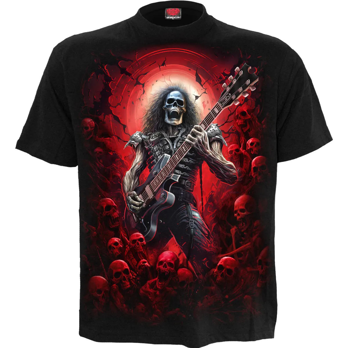 Spiral - TOMB OF ROCK - T-Shirt Black sold by Paradiso Clothing