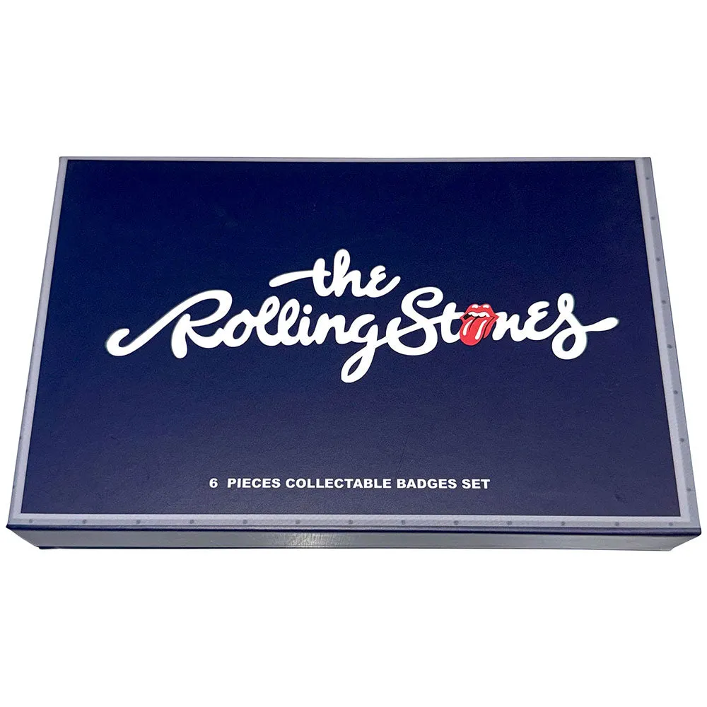 The Rolling Stones Tongues Evolution Pin Badge Set sold by Paradiso Clothing product image thumbnail 4