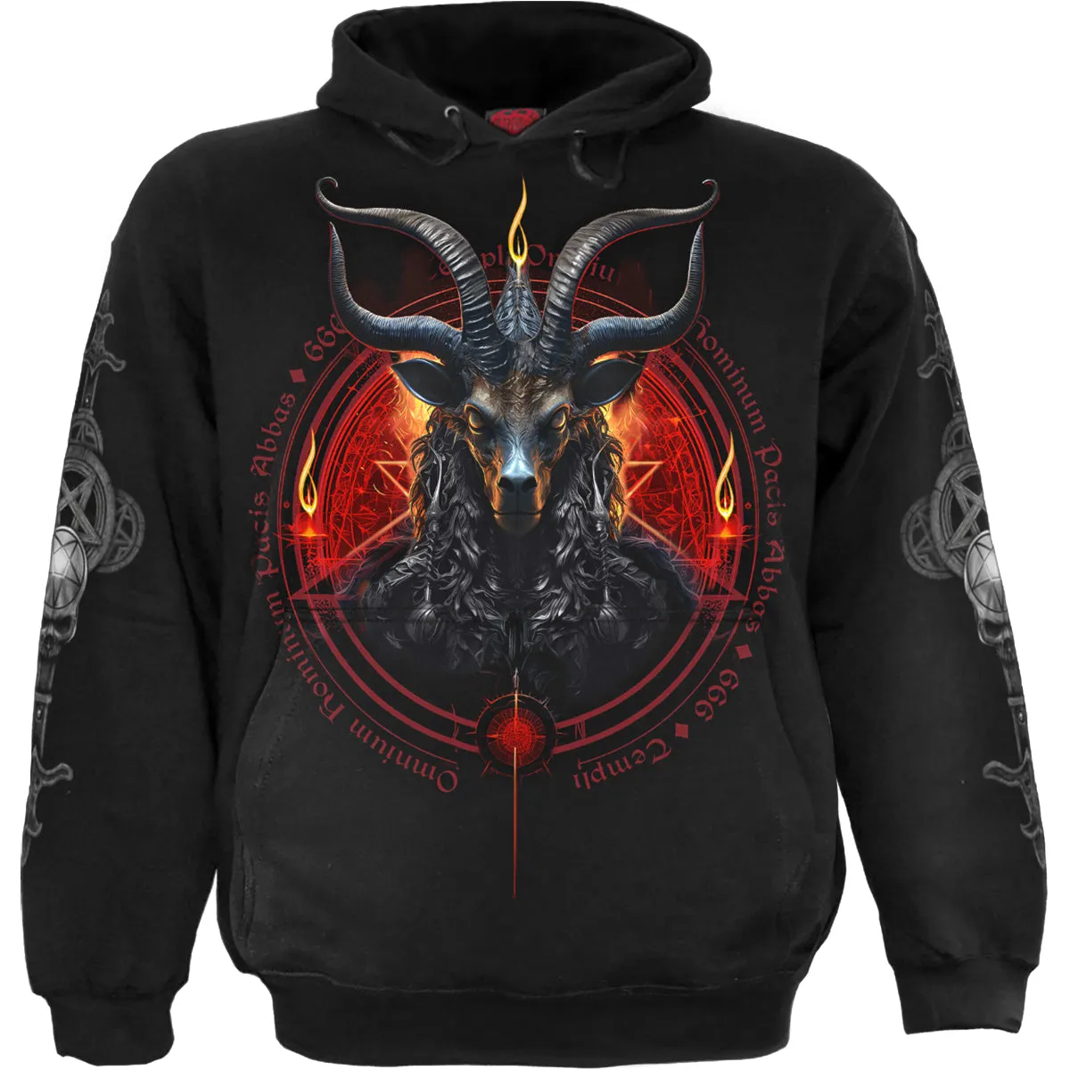 Spiral - BAPHOMET - Hoody Black sold by Paradiso Clothing