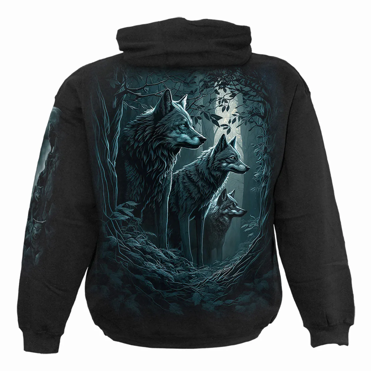 Spiral - FOREST GUARDIANS - Hoody Black sold by Paradiso Clothing product image thumbnail 2