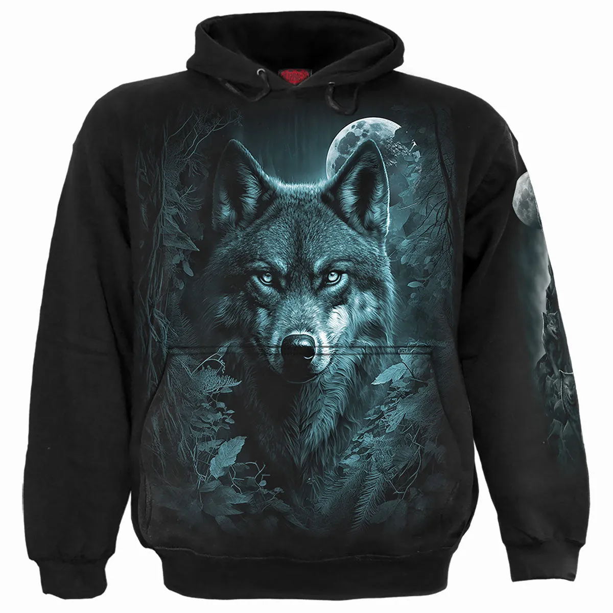 Spiral - FOREST GUARDIANS - Hoody Black sold by Paradiso Clothing