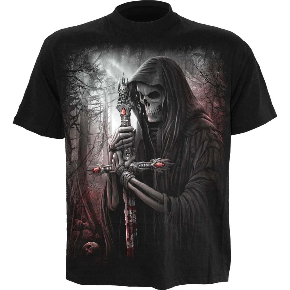Spiral - SOUL SEARCHER - T-Shirt Black sold by Paradiso Clothing