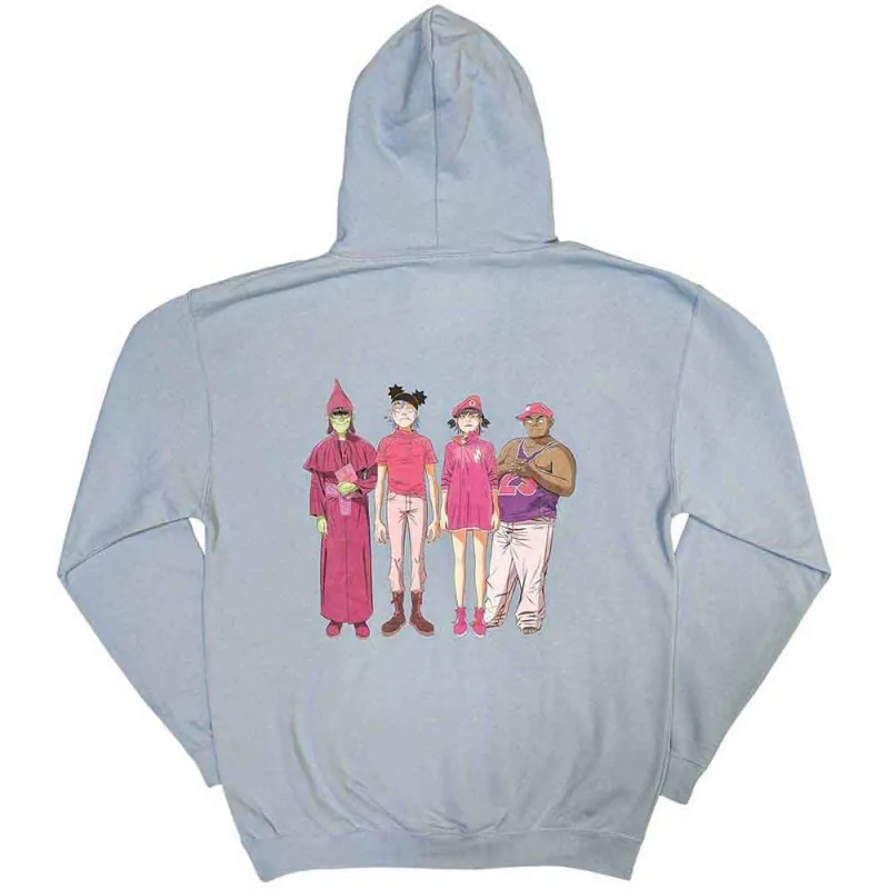 Gorillaz Cracker Island Pullover Hoodie made by Paradiso Clothing