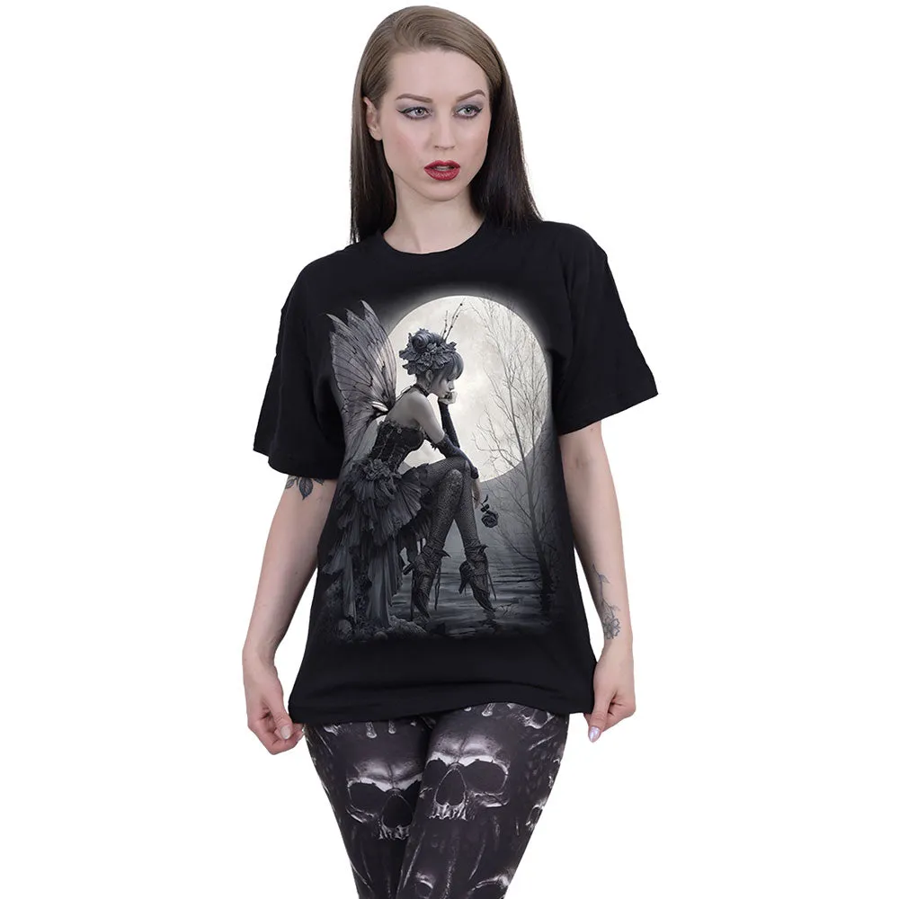 Spiral - REFLECTIONS - Front Print T-Shirt Black sold by Paradiso Clothing product image thumbnail 3
