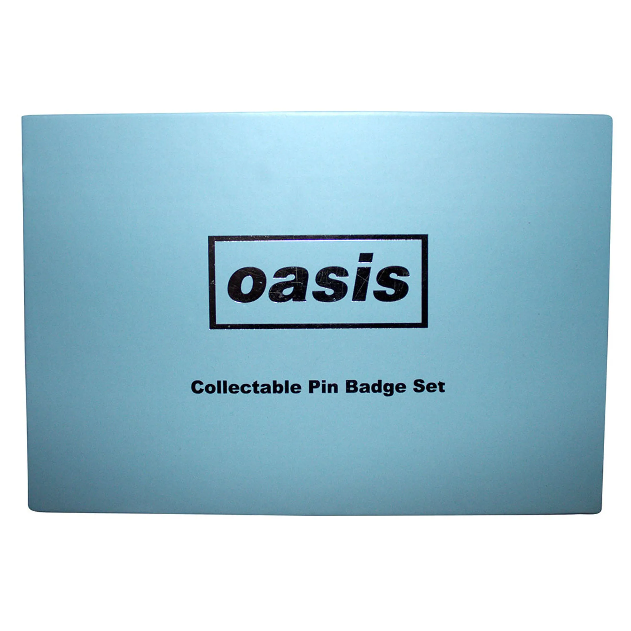Oasis Band Logo Pin Badge Gift Set sold by Paradiso Clothing product image thumbnail 4