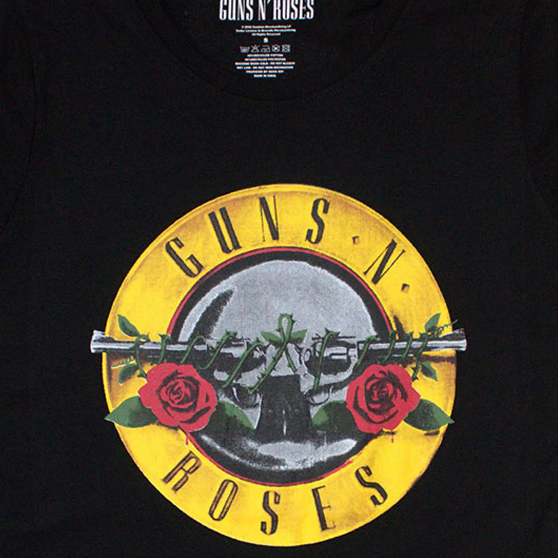 Guns N' Roses Classic Bullet Band Logo Skinny Fit T Shirt sold by Paradiso Clothing product image thumbnail 2