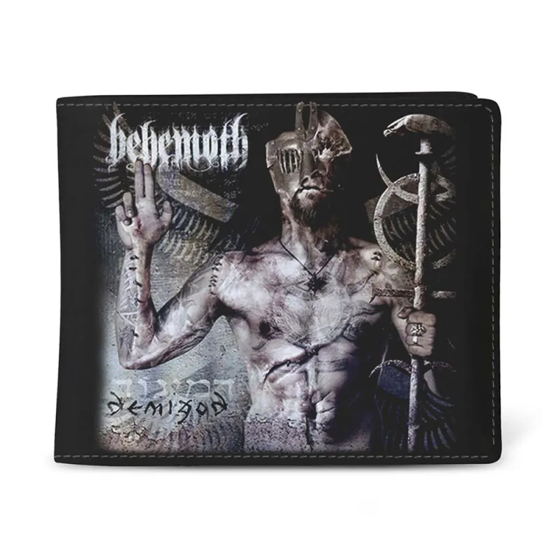 Behemoth Demigod Bifold Wallet made by Paradiso Clothing