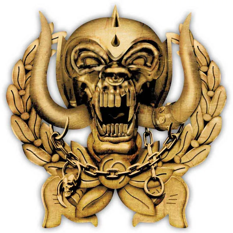 Motorhead Everything Louder Forever Pin Badge made by Paradiso Clothing