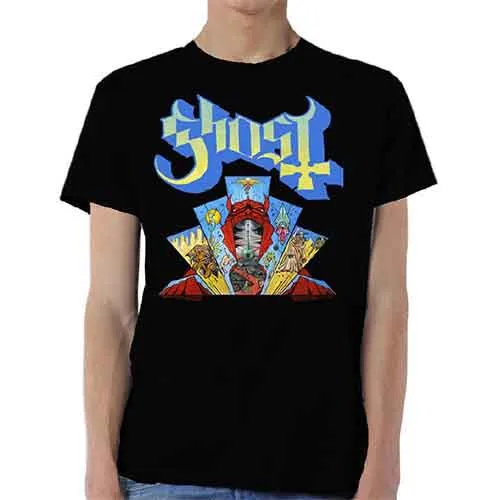 Ghost Devil Stained Glass Window T Shirt sold by Paradiso Clothing