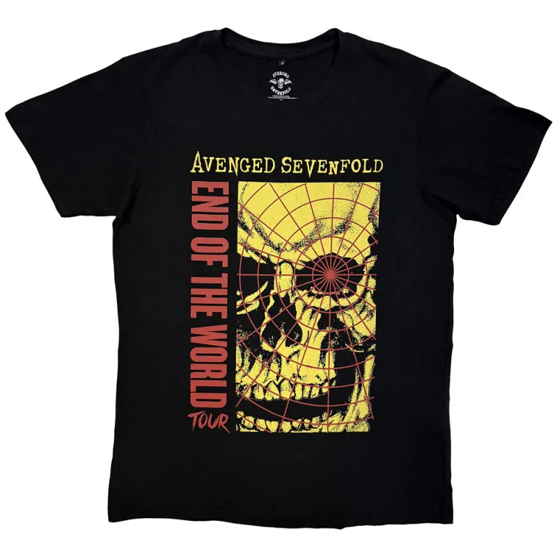 Avenged Sevenfold End Of The World Tour Premium Carbon T Shirt made by Paradiso Clothing